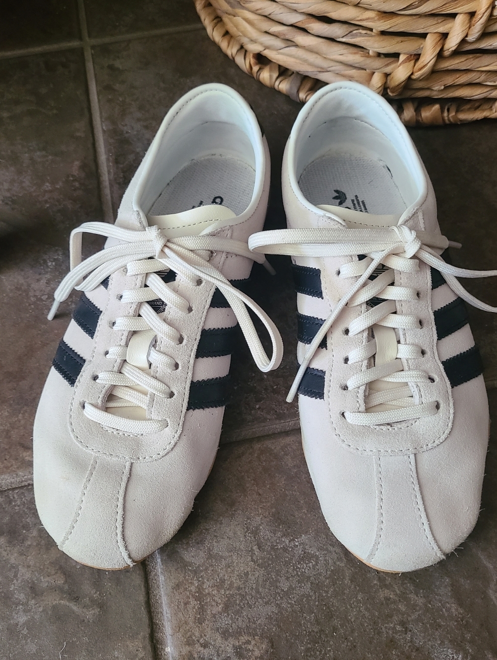 Adidas Tokyo White Suede Sneaker